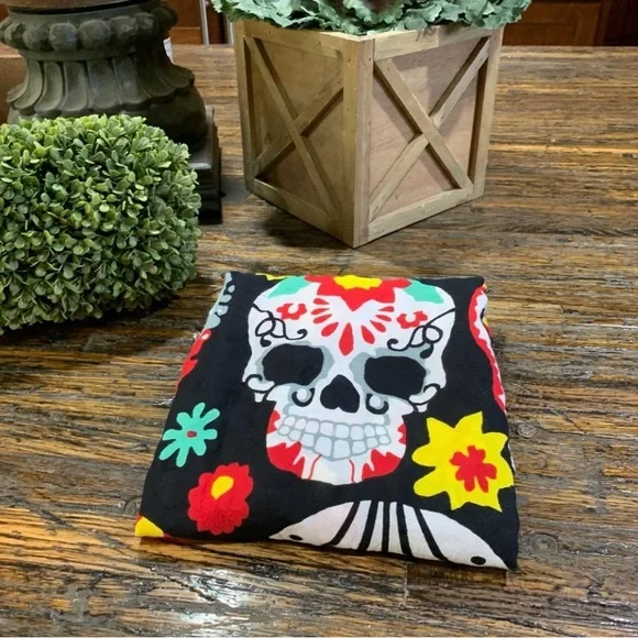 Mr Buho Sarong Vibrant Swim Cover Wrap Skirt Skull Design - Picture 5 of 12